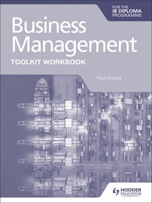 cover image of Business Management Toolkit Workbook for the IB Diploma